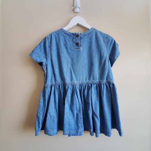 Urban Outfitters BDG denim blouse short sleeve - Picture 2 of 5
